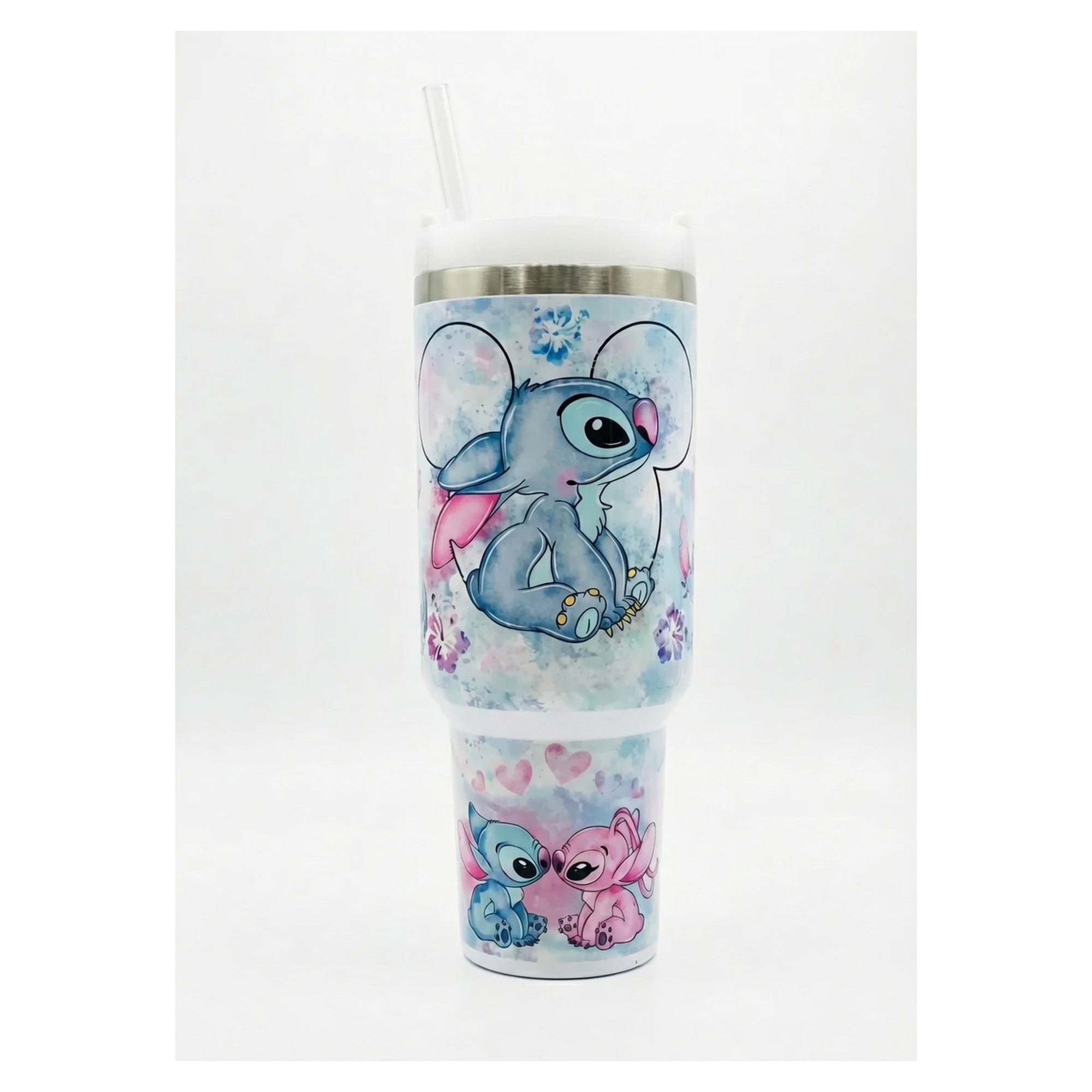Vaso Tumbler Térmico 40oz – Stitch & Angel Love