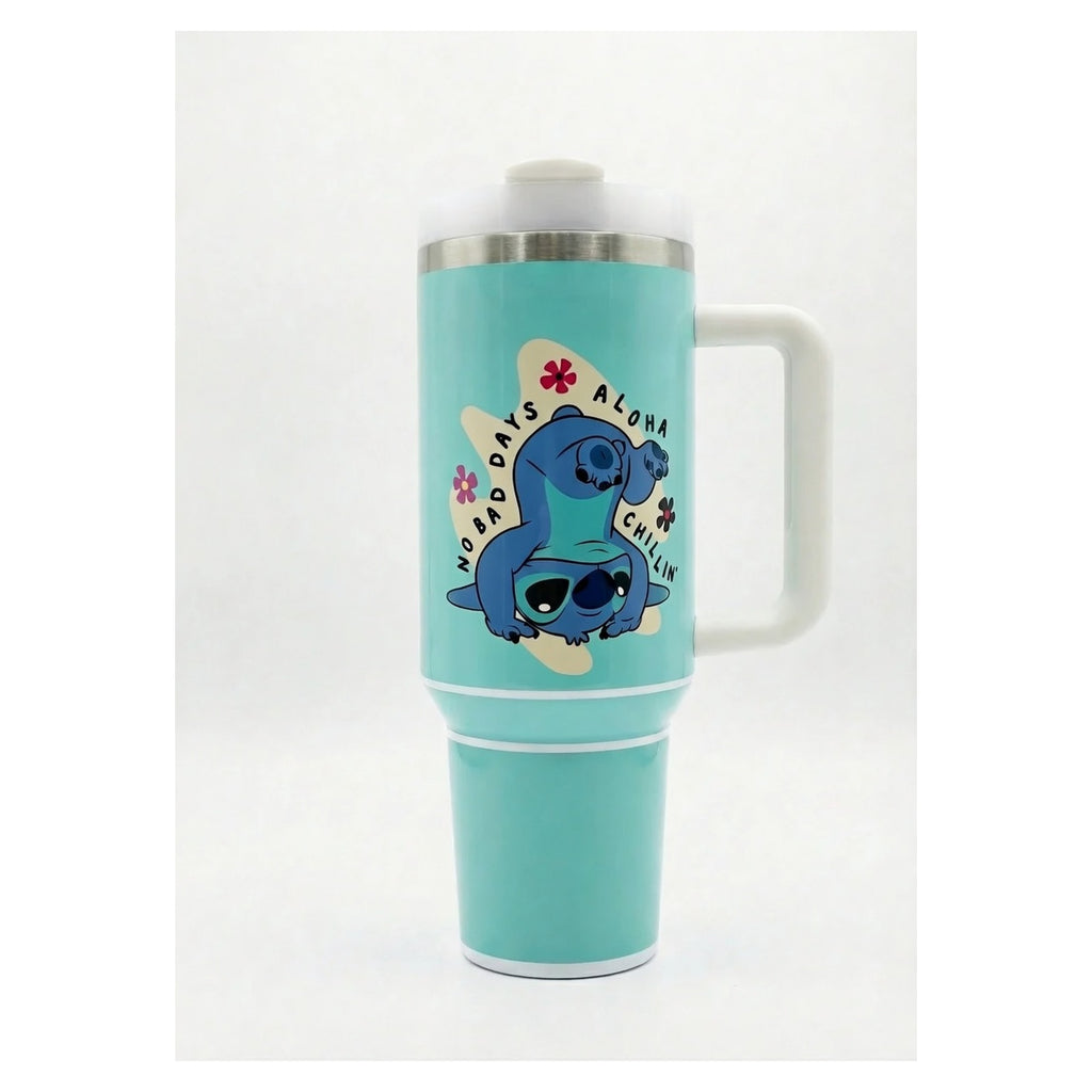 Vaso Tumbler Térmico 40oz – Stitch “Aloha Chillin’”