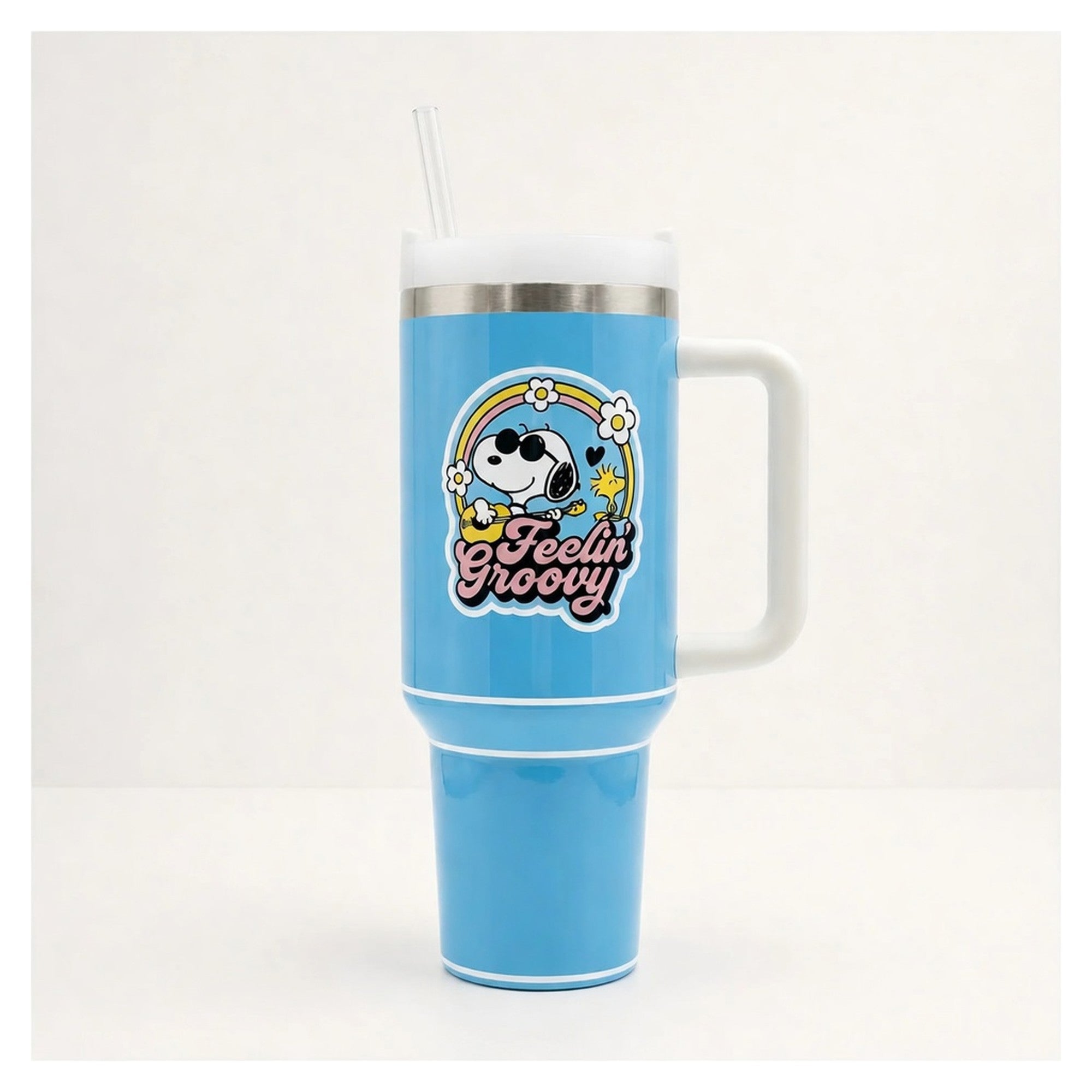 Vaso Tumbler Térmico 40oz – Snoopy “Feelin’ Groovy”