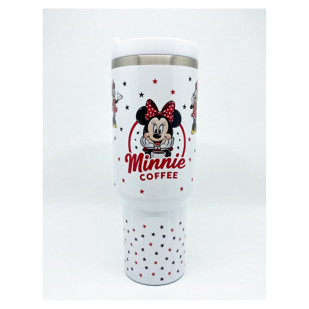 Vaso térmico 40 oz con diseño Minnie Coffee