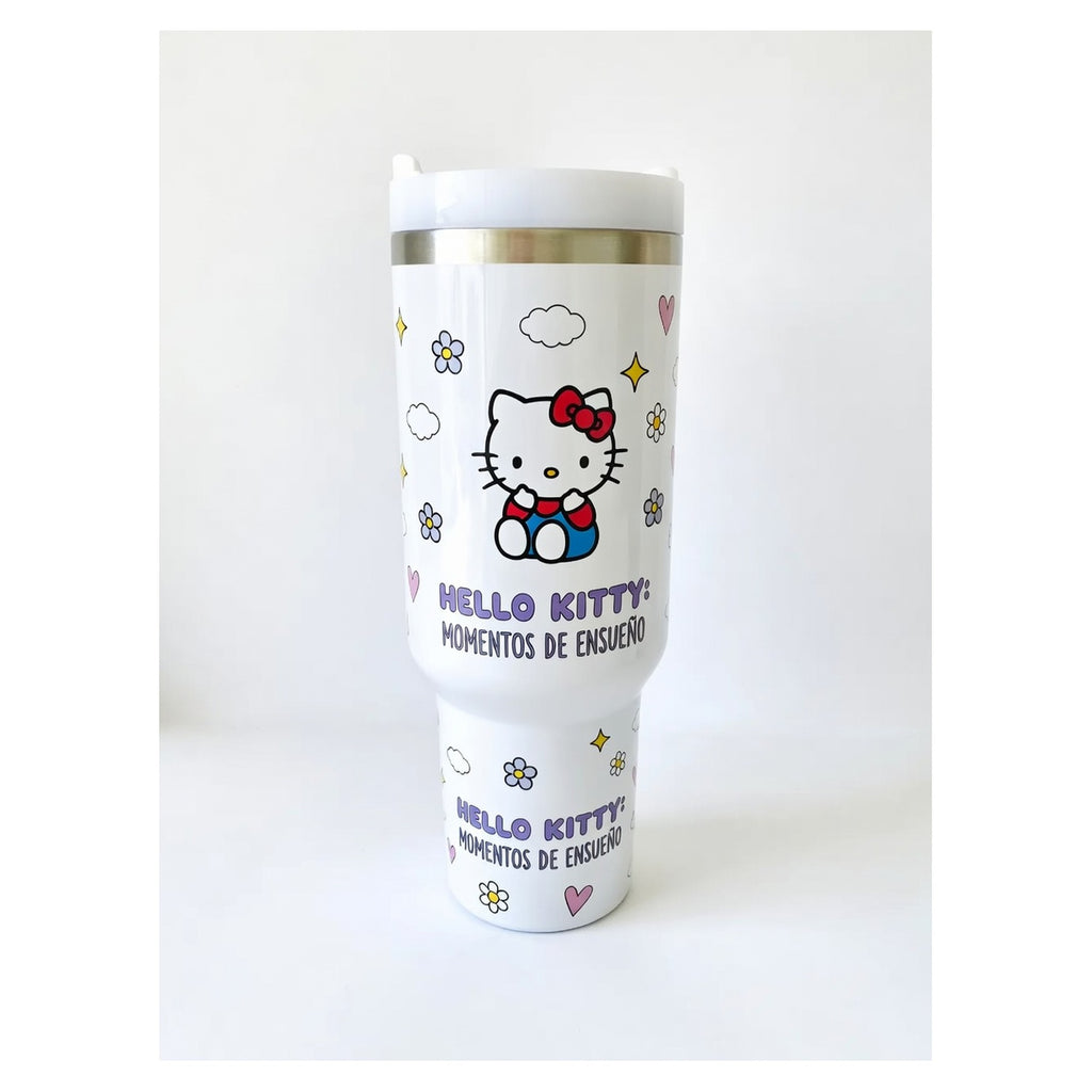 Vaso térmico 40oz hello kitty en acero inoxidable doble pared