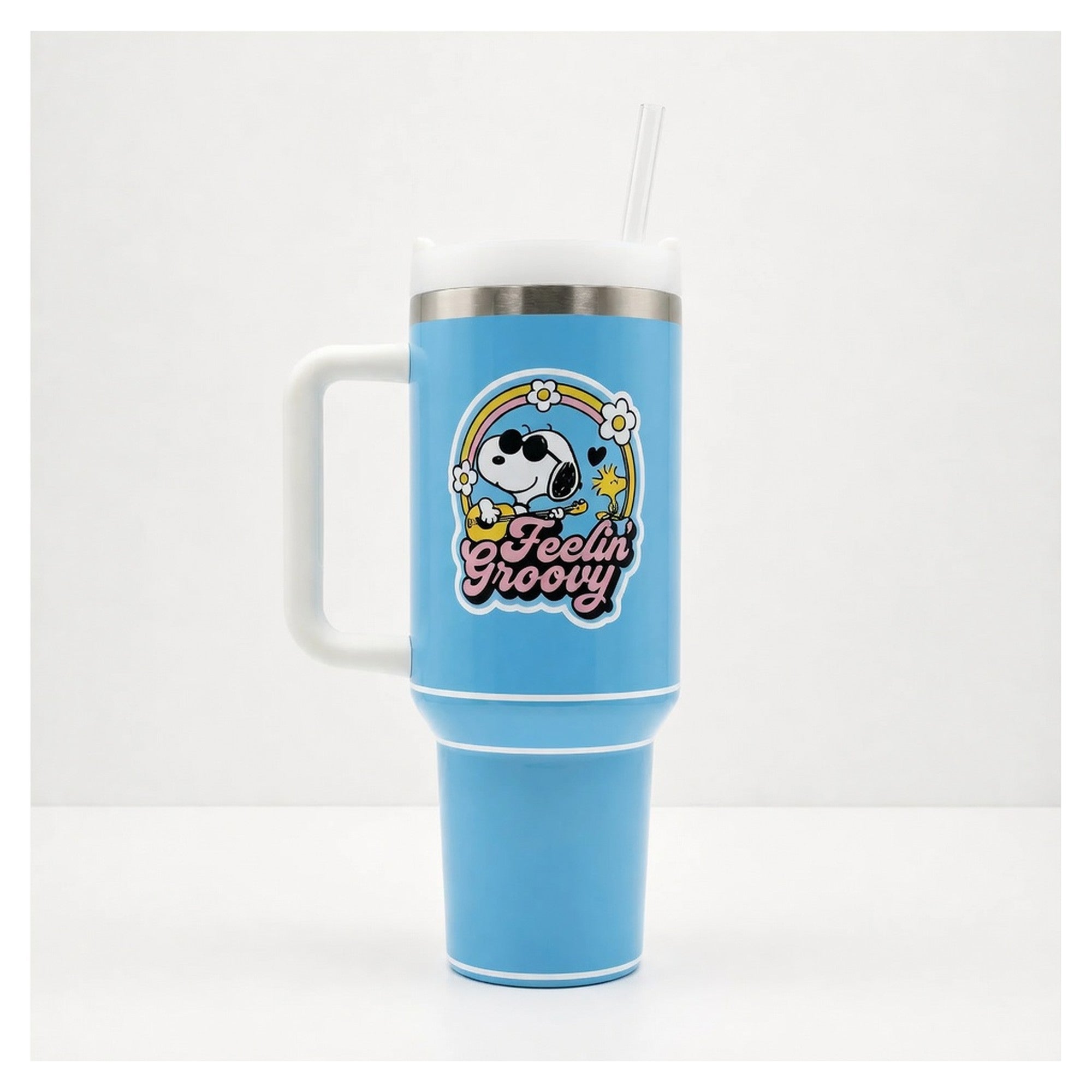 Vaso Tumbler Térmico 40oz – Snoopy “Feelin’ Groovy”