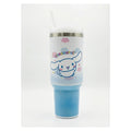 Vaso térmico 40 oz cinnamoroll celeste con tapa y bombilla