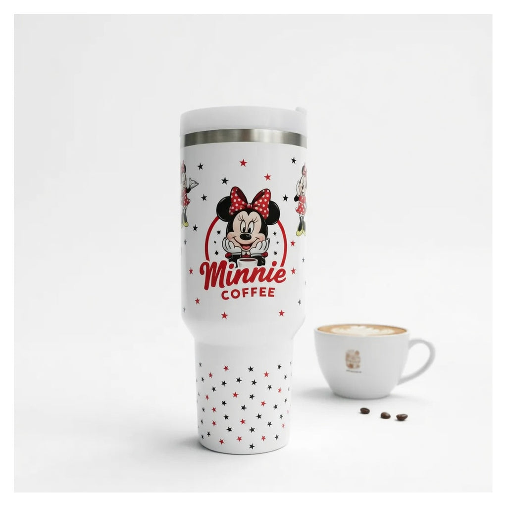 Vaso térmico 40 oz con diseño Minnie Coffee