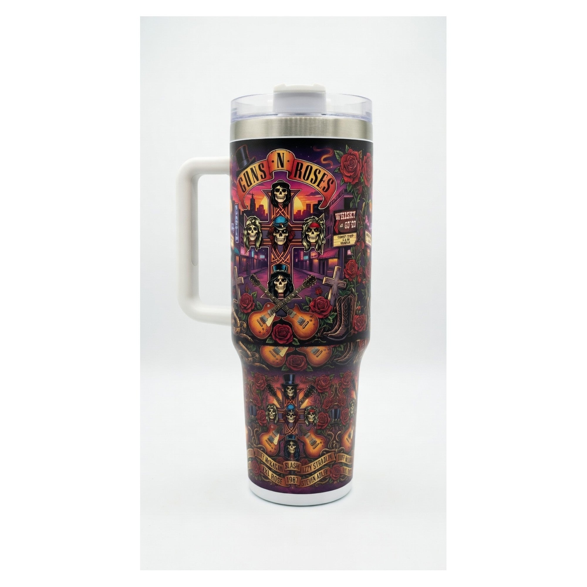 vaso térmico tumbler 40oz guns n roses appetite
